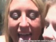 Two Babes Share A Cock And Gets Cum Smeared 16/16