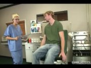 Sexy Doctor Causes A Huge CUmshot 1/16