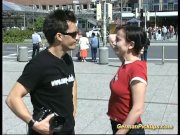 Picked up German whore is fucked on field 4/16