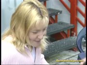 Forest fuck with picked up German 4/16