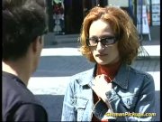 German gets strong outdoor fuck