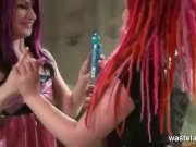 Female sex slave with big tits geting spanked 3/16