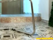 Urine fetish babes empty their bladders 15/16