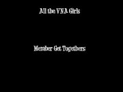 Carmen Valentina's pretty feet stroke a cock! 16/16