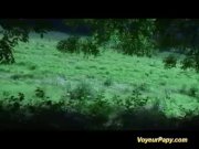 hot Forest threesome with Papy fucking dol 4/16