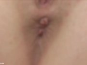 Amateur Spreads her Asshole in Close Up 2/16