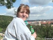 Injured grandma gets healed by young cock 2/16