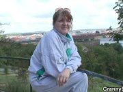 Injured grandma gets healed by young cock 3/16