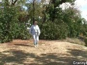 Injured grandma gets healed by young cock 5/16