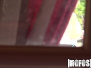 Mofos - Sexy redhead teases the pool boy 1/16