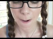 Tiny4K Pretty redhead deepthroat and fucked 2/16