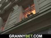 Old bitch pleases hot-looking young stud 5/16