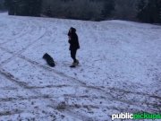 Mofos - Never to cold for a car sex 1/16