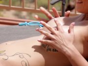 Nubile Films - Two twats one cock in threesom 3/16