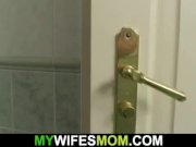 Huge titted mother-in-law helps him cum 5/16