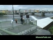 Nymph rides boner on park bench 4/16