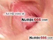 Uniform teen Kristina Rud dildo fuck action 13/16