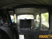 FakeTaxi - Raven haired taxi stowaway pays 3/16