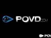 HD - POVD Petite Sammie Daniels swallows 1/16