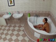 Girlfriends - Hot babes wash each other 3/16