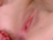 Skinny amateur cutie pounds her wet pussy 11/16