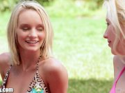 Girlsway Curious Teen Lesbians Cum in the Sun 2/16