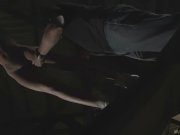 Slim slave ass whipped till rosy than fucked 9/16