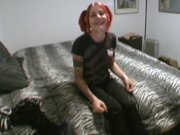 Amateur Redhead Takes Dick Deep Inside Her 1/16