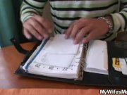 Naked old bag getting doggystyled 2/16