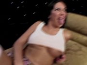 Emily takes on Ben Dovers Old cock 1/16