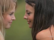 Hot babes playful and naked outdoors  14/16