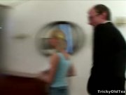Tricky Old Teacher - Gorgeous blonde chick 1/16