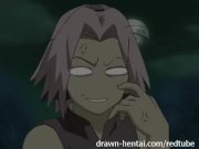 Naruto Hentai - Double penetrated Sakura 4/16