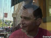 Moaning grandma rides young meat 6/16