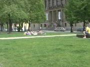 Naughty martina shows her slim body in public 12/16