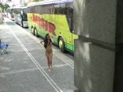 Naughty martina shows her slim body in public 4/16