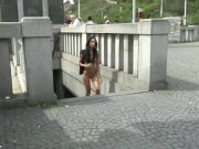 Naughty martina shows her slim body in public 6/16