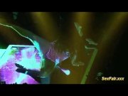 Doll fucks with dildo on stage 5/16