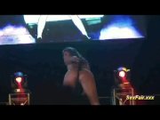 Slut in liveshows with hot wax 9/16