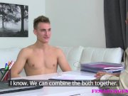 FemaleAgent Unexpected creampie for sexy MILF 5/16