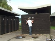 Old gets nailed in the changing room 8/16