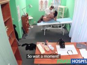 FakeHospital doctor makes sure patient is wet 7/16