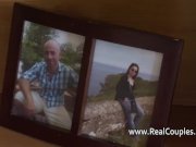 Husband anally fucking chubby wife 2/16