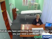 FakeHospital Blonde patient wants hard sex 3/16