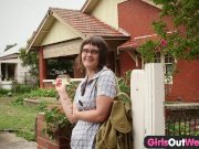 Girls Out West - Hairy lesbian students 2/16