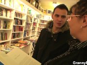 Chubby granny and boy 2/16