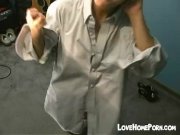 She cums on the floor 1/16