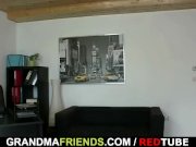 Mature office lady pleases two cocks 1/16