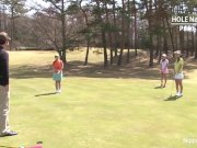 Hot golfer gets her pink pounded on the green 2/16