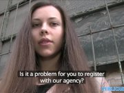 PublicAgent Brunette babe stunning figure 3/16